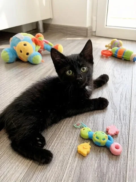 Котенок Локи ищет дом - Крупный рогатый скот в Саратов