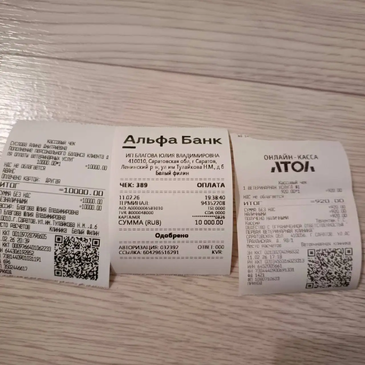 Отчёт по сбору средств для животных - Помощь животным (Животные) в Саратов