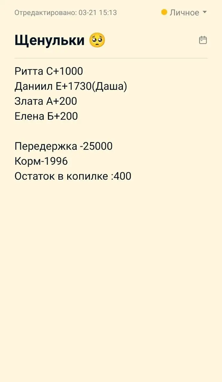 Экстренный сбор на передержку щенков - Животные в Саратов